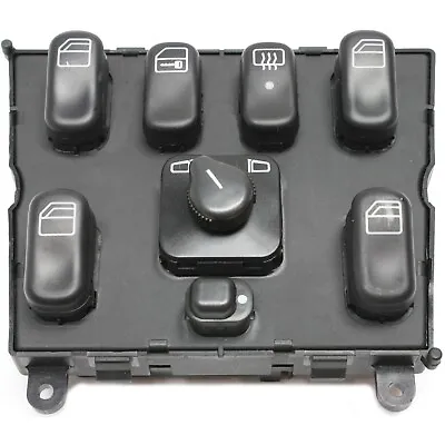 Window Switch For 98-03 Mercedes Benz ML320 ML430 ML500 ML55 AMG Rear 8 Button • $28.99