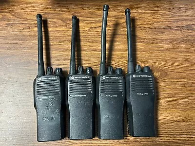 Lot Of 4 Motorola Radius CP200 146-174 MHz VHF 4Ch TwoWay Radio AAH50KDC9AA1AN • $250