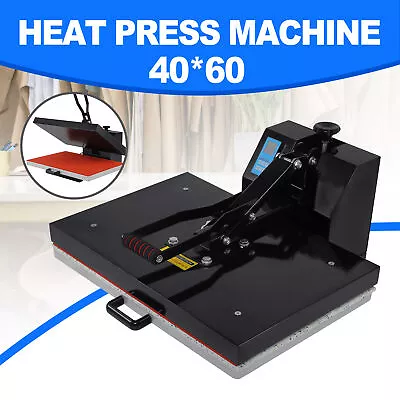 Heat Press Machine 16  X 24  Clamshell Sublimation Printer For T-shirt Plate Mug • $256.49
