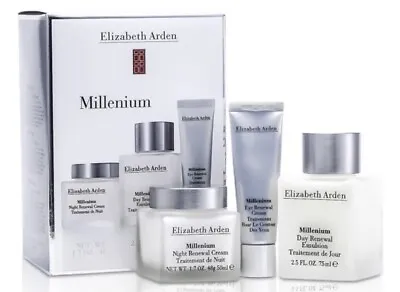 Elizabeth Arden Millenium 3 Pcs Set Day Emulsion Night Cream Eye Cream • $46