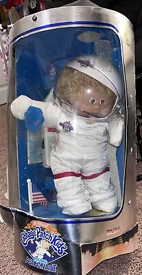 1986 Vintage Cabbage Patch Kids Doll Girl Young Astronaut POPCORN HAIR In Box • $100