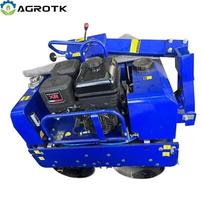 13.5 HP Double Drum Vibratory Road Roller Compactor For Soil Asphalt Compaction • $5599.20