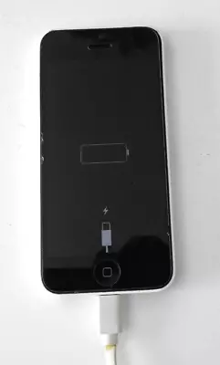 APPLE IPhone White 5c A1529 4G LTE 4.0  8G 8MP Not Powering Up • $36