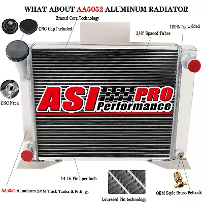 $169 • Buy For Ford Ranger V8 Conversion 1982-1994 1993 92&91,90 3Rows Aluminum Radiator