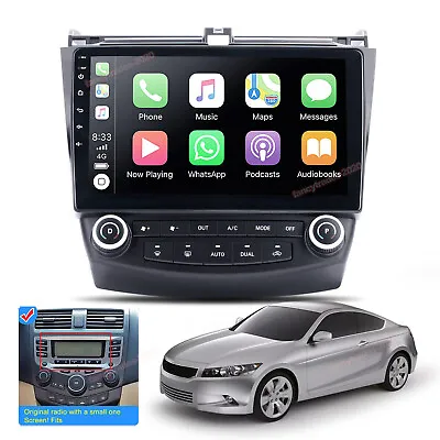 10.1'' Android 12 Car Stereo Radio GPS No DVD Player For Honda Accord 2003-2007 • $119.87