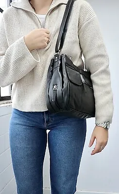 Multi Compartment Handbag With Adjustable Shoulder Strap. Black. Style No: 3265. • $29.99