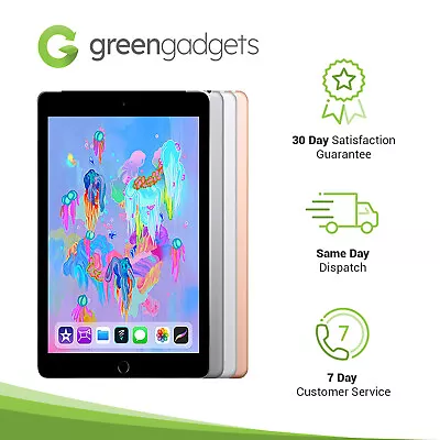 $389 • Buy IPad 9.7 6th Gen - WiFi Only & WiFi + Cellular - Excellent Condition
