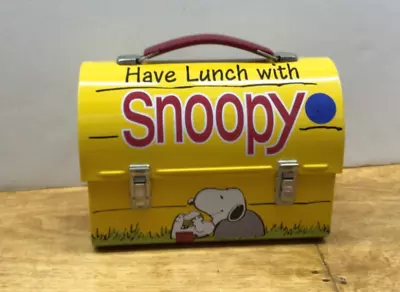 Have Lunch With Snoopy Lunch Box | ( 5  X 4  X 5 ) • $30