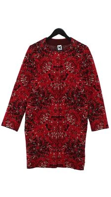 $150.74 • Buy Missoni Women's Coat UK 14 Red Graphic Wool With Polyamide Overcoat