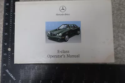 Mercedes Benz E320 E430 E55 Amg Owner's Manual 2001 Book 01 Free Shipping OM698 • $18.89