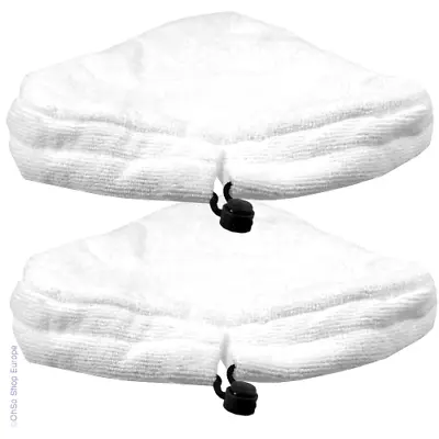 2 Steam Mop Pads Triangle Compatible With Thane H20 HD Microfibre 36253 • £5.49