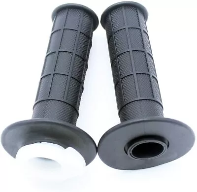 7/8  22mm Hand Grips W/ Throttle Tube ATV Quad Buggy Pit Dirt Pocket Bike CRF50 • $9.69