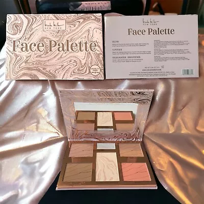 NEW! NICOLE MILLER  Face Palette Light-Medium Deep Highlighter Blush Contour • $21.99