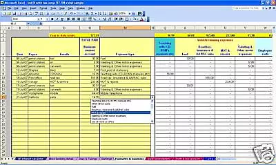 E-bay Trader (non-VAT) Accounts & Tax Spreadsheet For Tax Year 23-24 • £14.99