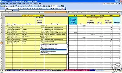 Sole Trader (non-VAT) Accounts & Tax Spreadsheet 22-23 • £14.99