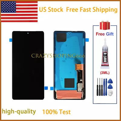 For Google Pixel 7 Pro GE2AE AMOLED Display LCD Touch Screen Digitizer Frame • $86.39