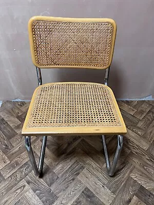 Retro Mid Century Marcel Breuer Cesca Style Bauhaus Chair • £100