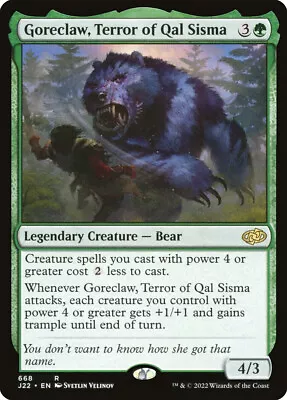 MTG Goreclaw Terror Of Qal Sisma  - Jumpstart 2022 • $1.69