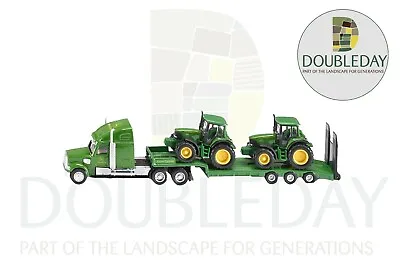 £22.99 • Buy John Deere Siku Lorry & Low Loader Trailer & Two John Deere Tractors 1:87 Scale