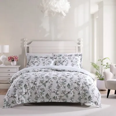 Laura Ashley ELDERWOOD Quilt Cover Set Natural • $67.83