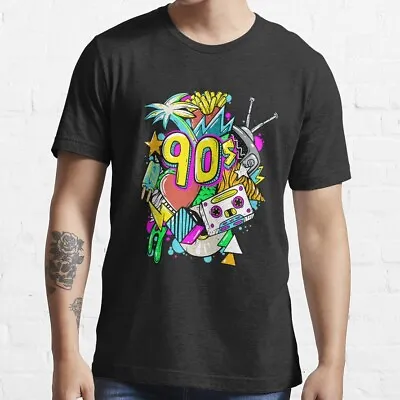 90's Shirt Vintage I Love The 90's 1990's Nostalgia Throw Back Essential T-Shirt • $17.38