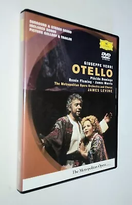 DVD Giuseppe Verdi Othello Metropolitan Opera Orchestra And Chorus James Levine • $12.99