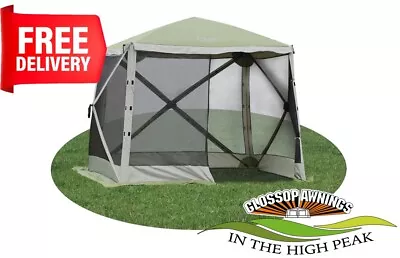 Quest Leisure Screenhouse 4 Pop-Up Gazebo Shelter Garden Camping Festival Tent • £225