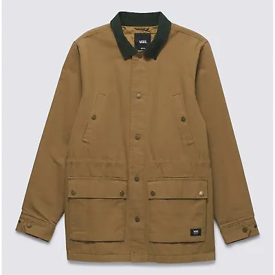 Brand New Mens Vans Crosswinds Coat Deep Forest/Kangaroo Medium • $104