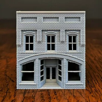 Z Scale - North Carolina Arched Brick General Store - 1:220 Scale Building • $17.99