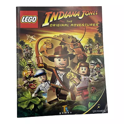 $7 • Buy LEGO Indiana Jones *Manual Only* Xbox 360