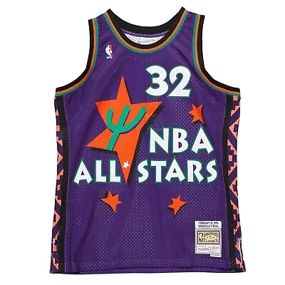 Shaquille O'Neal Mitchell & Ness Jersey Mens Medium NBA Swingman All Star 1995 • $62.99