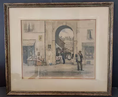 Czech Artist Tavik Frantisek (T.F.) Simon (1877 - 1942) France  Etching  Signed • $319.99