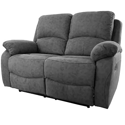 The Range Milano 2 Seater Sofa Grey 103cmH X 142cmW Fabric • £449.99