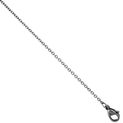 1.2mm Thin Stainless Steel Cable Chain Necklace 16  18  20  24  • $9.49