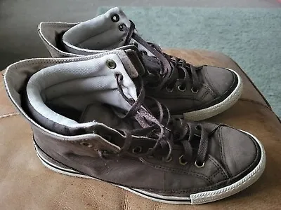 £13 • Buy Converse All Star High Tops UK7.5 Brown Suede