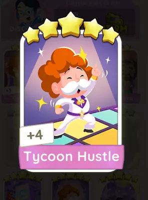 Tycoon Hustle - SET 18  |  Monopoly GO! 5⭐️ Sticker ⚡️ FAST DELIVERY⚡️ • $6.79