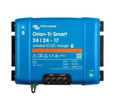 Victron Orion Smart DC-DC 3-Stage Battery Charger 24V To 24V 17A Isolated Energy • £229.99