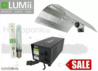 £58.99 • Buy SALE Lumii 600w Ballast Grow Light Kit Hydroponics Sunblaster 600w Bulb HPS Dual