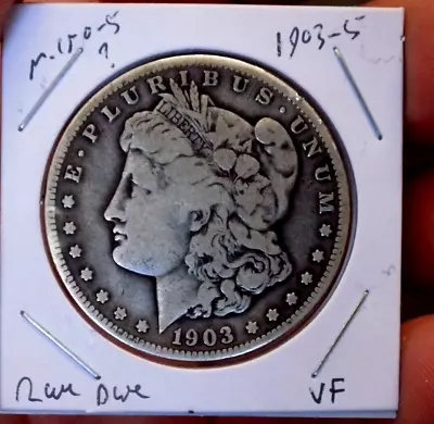 Morgan Silver Dollar 1903 S Rare Date Micro S? Nice Coin • $299