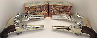 Lot 6 Vintage Avon Guns Revolver Duel Men's After Shave And Cologne Decanters • $49.99