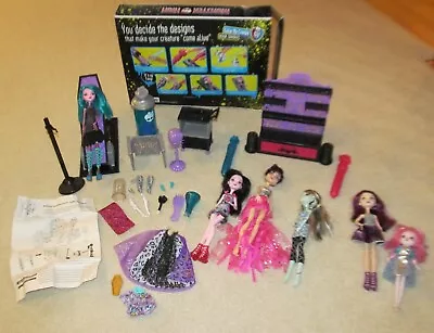Monster High Create-A-Monster Color Me Creepy Design Chamber- W/ Box! Plus Extra • $34.95