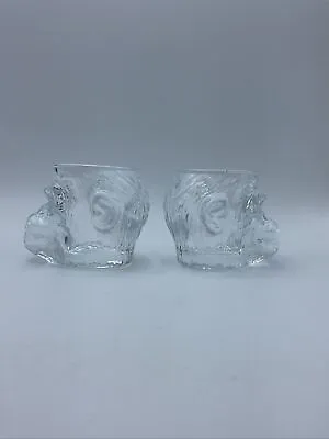 2Monkey Head Shot Glasses Liquor Booze Bar Barware Glassware  Gorilla Face 50 Ml • $29.87