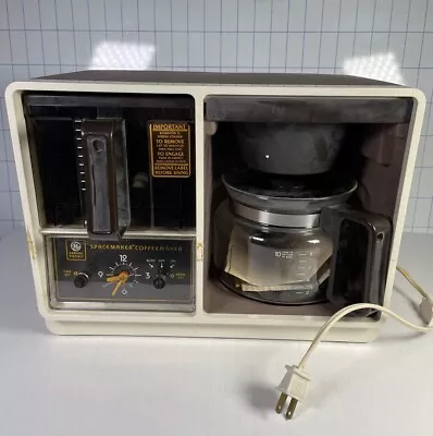 General Electric GE Under Cabinet Coffee SpaceMaker NEVER USED +Hanging Hardware • $89
