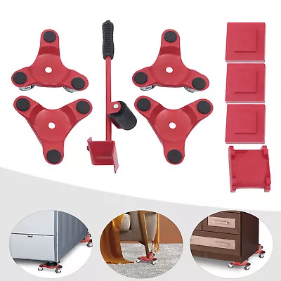 3-Wheels Movers Dolly Platform Casters Rollers Moving Tool Furniture Heavy Mover • $25.88