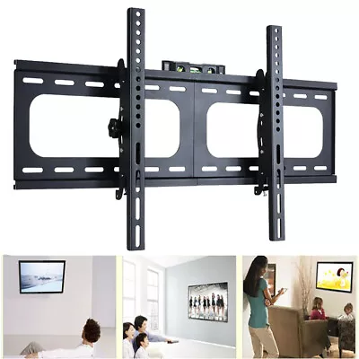 UNHO TV Wall Bracket Fixed Tilting For Large 32-75  Inch LG Samsung Flat Screen • $29.98