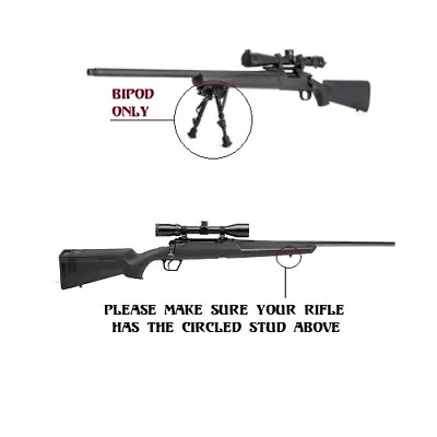 Adjustable Sniper Bipod Fits SAVAGE Axis / Axis II / Edge / XP / Model 64 Rifle • $40.99