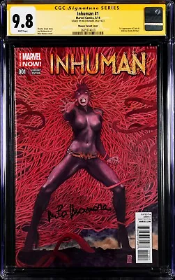 Inhuman #1 Manara 1:100 Incentive Variant Signed By Milo Manara Cgc Ss 9.8! Rare • $699.99