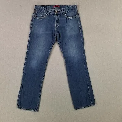 Vintage Union Bay 32x32 Blue Jeans Retro Old School 2000s Straight Leg Denim • $28.79