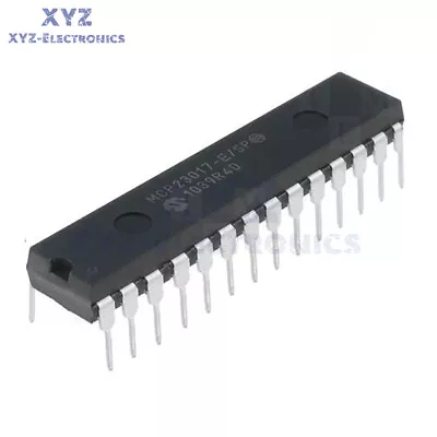 10PCS MCP23017 MCP23017-E/SP DIP-28 16-Bit I/O Expander W/ I2C Interface US • $38.88