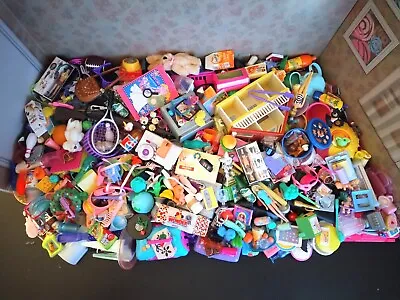 Huge Barbie Miniature Accessories Fashion Furniture Lot *723 Items* • $169